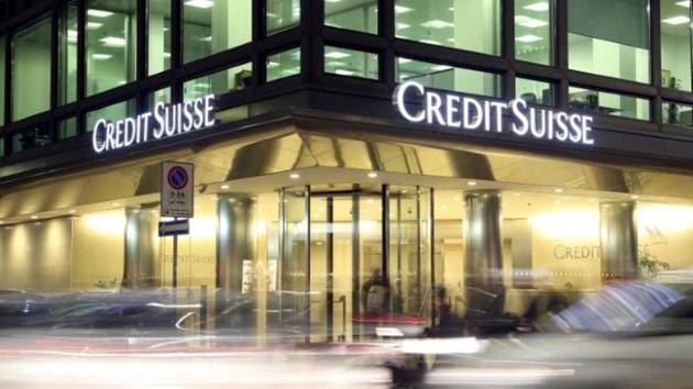 The Credit Suisse logo is seen at the headquarters in downtown Milan, Italy. (Reuters photo) The Credit Suisse logo is seen at the headquarters in downtown Milan, Italy. (Reuters photo)