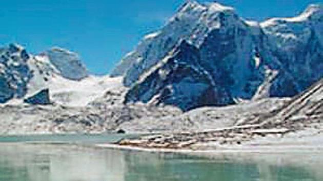 The Gurudongmar lake, named after founder of Tibetan Buddhism in the 8th century Guru Rinpoche, is the main source for Teesta river.(File Photo)