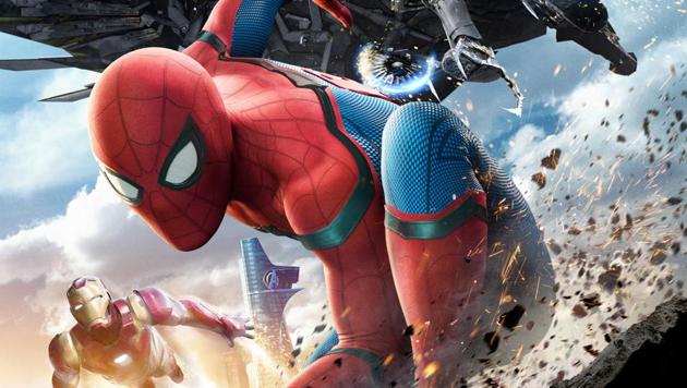 A poster from the upcoming film, Spider-Man: Homecoming. (Sony) A poster from the upcoming film, Spider-Man: Homecoming. (Sony)