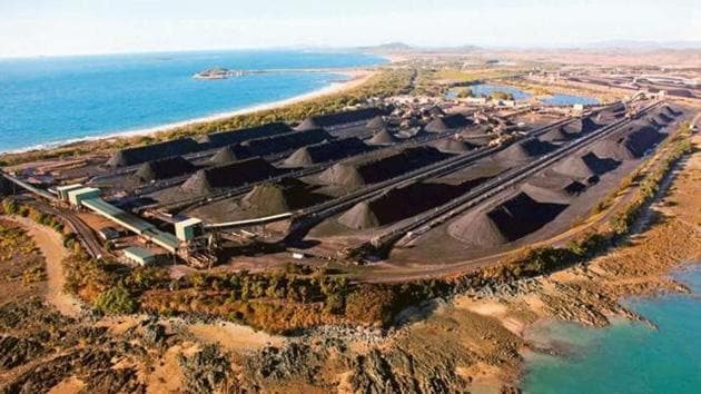Carmichael coal mine project in Australia . (HT photo) Carmichael coal mine project in Australia . (HT photo)