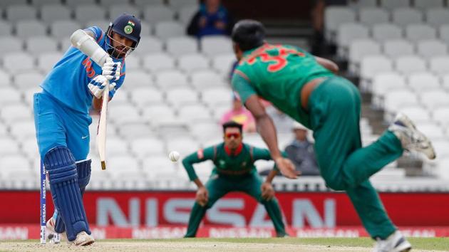 Bangladesh’s bowlers were eyeing one more wicket to put India under pressure. (AFP) Bangladesh’s bowlers were eyeing one more wicket to put India under pressure. (AFP)