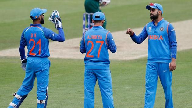 The result has given India tremendous momentum ahead of the ICC Champions Trophy clash against Pakistan in Edgbaston on June 4. (AFP) The result has given India tremendous momentum ahead of the ICC Champions Trophy clash against Pakistan in Edgbaston on June 4. (AFP)
