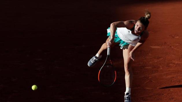 Romania's Simona Halep had it easy against Slovakia's Jana Cepelova. (REUTERS)
