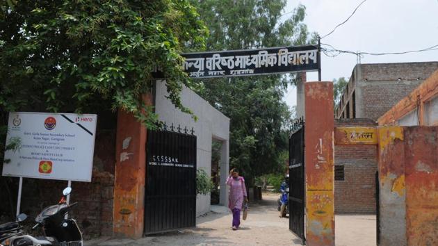 Out of the 100 students from the school who sat for the exam, 88 have failed, including school toppers. Hence, the students and school have demanded a re-evaluation. (Parveen Kumar/HT Photo) Out of the 100 students from the school who sat for the exam, 88 have failed, including school toppers. Hence, the students and school have demanded a re-evaluation. (Parveen Kumar/HT Photo)
