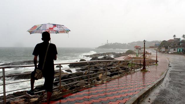 The Southwest monsoon, which brings seasonal rain to the Indian subcontinent, hit Kerala on Tuesday. (Vivek Nair/HT Photo) The Southwest monsoon, which brings seasonal rain to the Indian subcontinent, hit Kerala on Tuesday. (Vivek Nair/HT Photo)