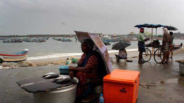 The India Meteorological Department declares the arrival of monsoon rains only after parameters measuring consistency of rainfall over a defined geography, intensity, cloudiness and wind speed are satisfied. (Vivek Nair/HT Photo) The India Meteorological Department declares the arrival of monsoon rains only after parameters measuring consistency of rainfall over a defined geography, intensity, cloudiness and wind speed are satisfied. (Vivek Nair/HT Photo)