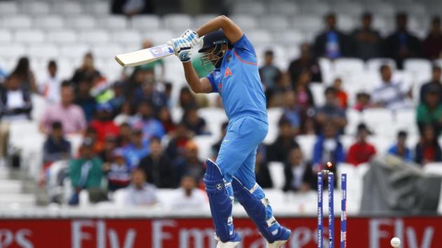 Bangladesh won the toss and chose to bowl in the second warm-up game against India and they got off to a great start by dismissing Rohit Sharma cheaply. (REUTERS) Bangladesh won the toss and chose to bowl in the second warm-up game against India and they got off to a great start by dismissing Rohit Sharma cheaply. (REUTERS)