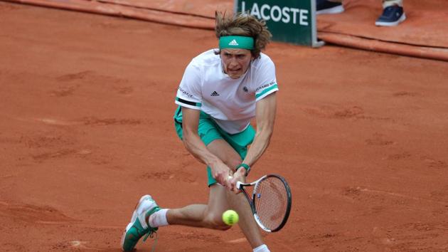 Germany's Alexander Zverevwas billed as one of the favourites but he crashed early. (AFP)
