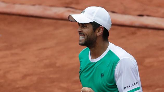 Fernando Verdasco defeated ninth seed Zverev 6-4, 3-6, 6-4, 6-2. (AFP)
