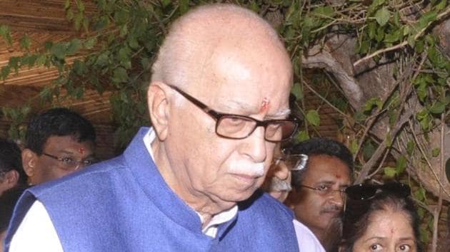 LK Advani, Uma Bharti, Murli Manohar Joshi and nine others will be present in the Lucknow court when criminal conspiracy charges are framed under IPC section 120(b) in the Babri Masjid demolition case.(HT File Photo)