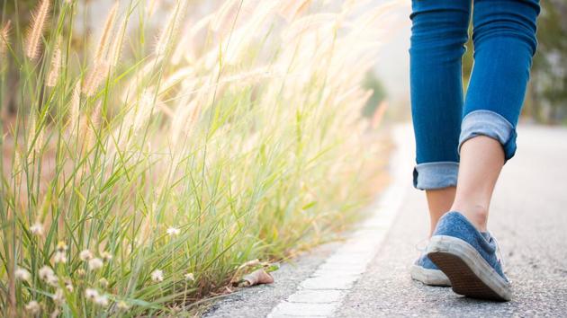 The study also found that people who took longer walks were less likely to stray into dangerous areas where car-collision risk is high. (Shutterstock) The study also found that people who took longer walks were less likely to stray into dangerous areas where car-collision risk is high. (Shutterstock)