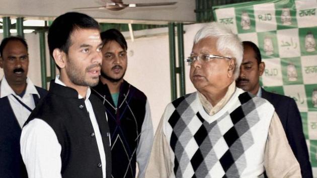 The show cause gave 15 days time to Yadav, the elder son of RJD chief Lalu Prasad, from the date of receipt for submitting his reply. (PTI File Photo) The show cause gave 15 days time to Yadav, the elder son of RJD chief Lalu Prasad, from the date of receipt for submitting his reply. (PTI File Photo)