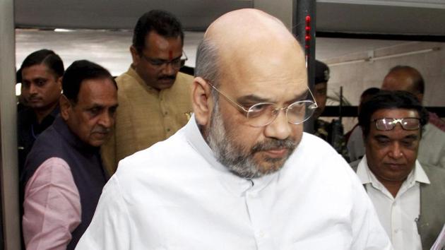 BJP president Amit Shah’s visit is expected to ramp up BJP’s presence at the booth level. (PTI) BJP president Amit Shah’s visit is expected to ramp up BJP’s presence at the booth level. (PTI)