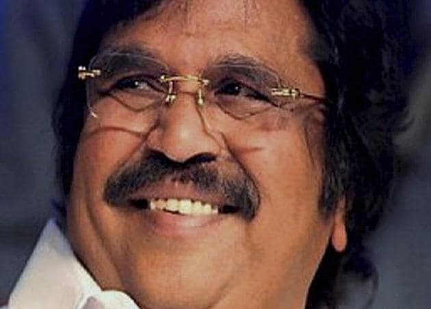 File photo of Telugu filmmaker Dasari Narayana Rao.(PTI)