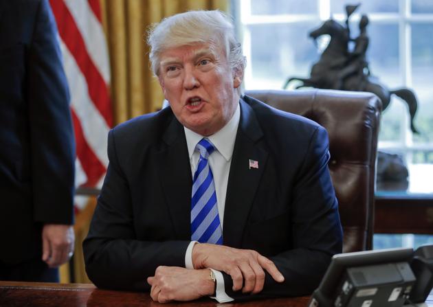 As a candidate for White House, Trump had promised to withdraw from the Paris Accord. (AP File) As a candidate for White House, Trump had promised to withdraw from the Paris Accord. (AP File)