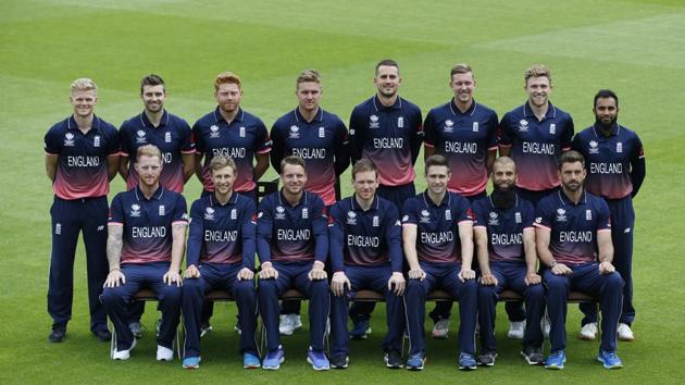 England’s cricket team pose for a photograph before they get down to training for the ICC Champions Trophy 2017. (REUTERS)