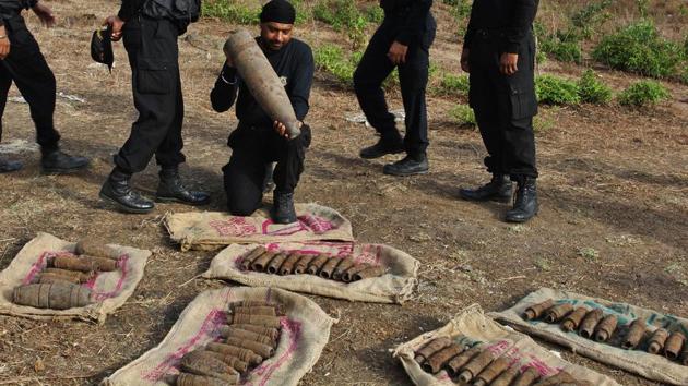 Officials suspect that they are at least 50-years-old. (Praful Gangurde / HT)
