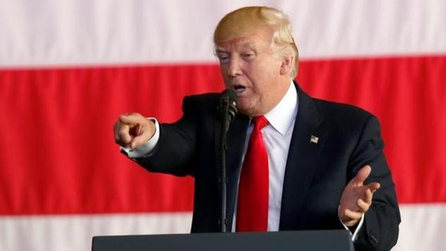 US President Donald Trump has set Twitter on fire after posting what appeared to be a meaningless word. (Reuters) US President Donald Trump has set Twitter on fire after posting what appeared to be a meaningless word. (Reuters)