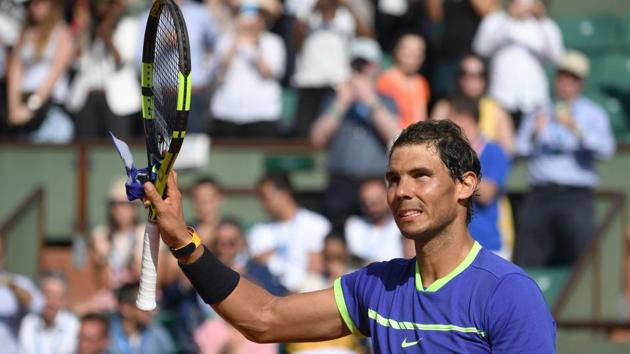 Rafael Nadal continued his quest for a 10th French Open title with a comfortable 2nd round win over Netherlands' Robin Haase on Wednesday. (AFP) Rafael Nadal continued his quest for a 10th French Open title with a comfortable 2nd round win over Netherlands' Robin Haase on Wednesday. (AFP)
