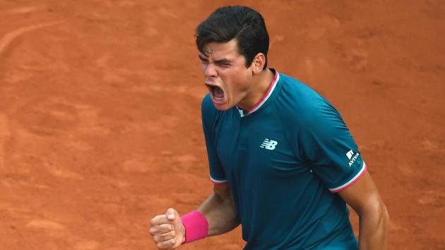 Canada's Milos Raonic defeated Brazil's Rogerio Dutra Silva as most of the top seeds entered the last-32. (AFP) Canada's Milos Raonic defeated Brazil's Rogerio Dutra Silva as most of the top seeds entered the last-32. (AFP)