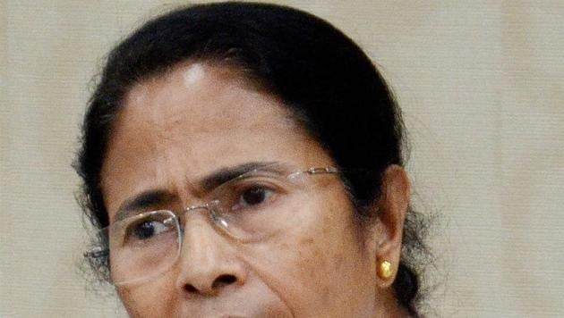 Howrah: West Bengal Chief Minister Mamata Banerjee addresses the media at the launch of the 'State Logo' at Howrah near Kolkata on Monday. PTI Photo (PTI5_29_2017_000130A) (PTI) Howrah: West Bengal Chief Minister Mamata Banerjee addresses the media at the launch of the 'State Logo' at Howrah near Kolkata on Monday. PTI Photo (PTI5_29_2017_000130A) (PTI)