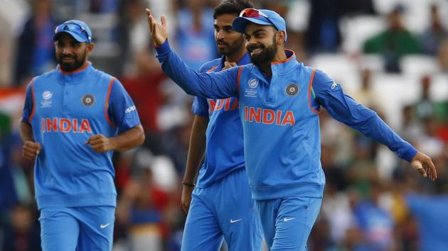 The Indian cricket team, led by Virat Kohli, are the defending champions of ICC Champions Trophy.(REUTERS)