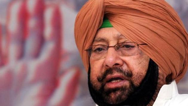 Punjab chief minister Capt Amarinder Singh (HT File Photo) Punjab chief minister Capt Amarinder Singh (HT File Photo)