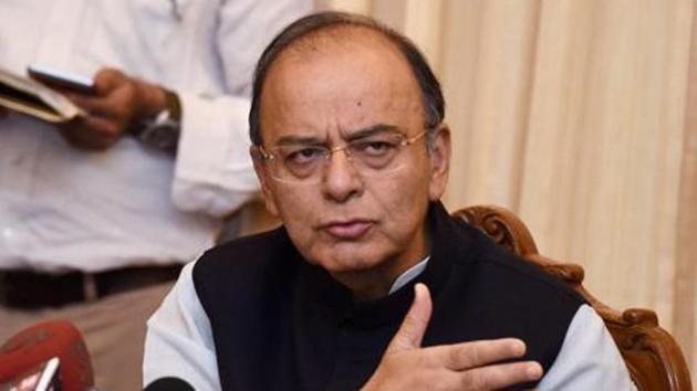 Arun Jaitley also hit out at Pakistan for scuttling chances of a dialogue.(PTI)
