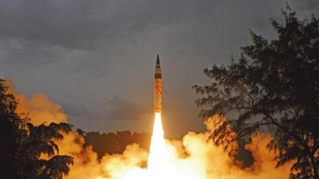 According to the report, currently, none of India’s deployed surface-to-surface missiles has the range to cover all of China unless deployed close to the Sino-Indian border.(HT File Photo)