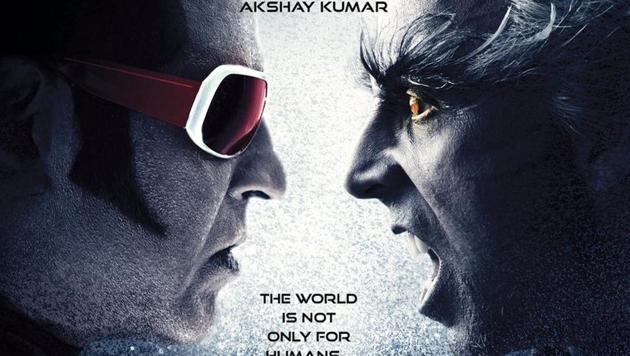Shankar’s 2.o stars Rajinikanth and Akshay Kumar. Shankar’s 2.o stars Rajinikanth and Akshay Kumar.
