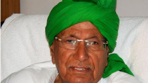 Former Haryana chief minister Om Prakash Chautala (HT File Photo) Former Haryana chief minister Om Prakash Chautala (HT File Photo)