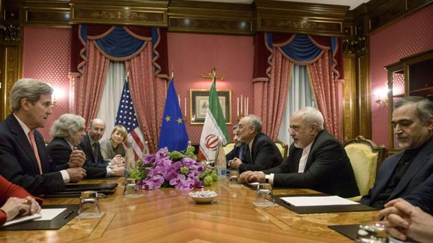 Iran’s stock of low-enriched uranium -- used for peaceful purposes, but when further processed for a weapon -- remained below the agreed limit of 300 kilogrammes (661 pounds), the report said. (AFP File Photo) Iran’s stock of low-enriched uranium -- used for peaceful purposes, but when further processed for a weapon -- remained below the agreed limit of 300 kilogrammes (661 pounds), the report said. (AFP File Photo)