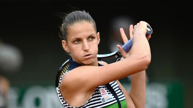 Czech Republic's Karolina Pliskova had a see-saw battle against Russia's Ekaterina Alexandrova, but defeated the latter in three sets. (AFP) 
