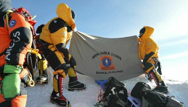 This was for the first time that any team had made attempt to climb the Everest without supplementary oxygen. (Twitter Photo) This was for the first time that any team had made attempt to climb the Everest without supplementary oxygen. (Twitter Photo)