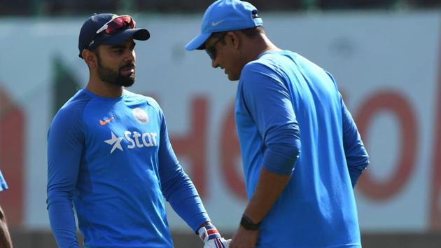 Indian cricket team captain Virat Kohli said in Birmingham on Saturday that reports of a rift with coach Anil Kumble were just rumours. India play Pakistan in an ICC Champions Trophy match in Birmingham on Sunday(AFP)