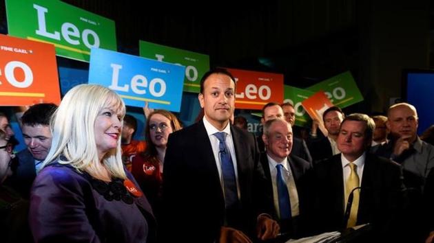 Ireland's Minister for Social Protection Leo Varadkar launches his campaign bid for Fine Gael party leader in Dublin. (Reuters) Ireland's Minister for Social Protection Leo Varadkar launches his campaign bid for Fine Gael party leader in Dublin. (Reuters)