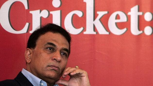 Sunil Gavaskar, responding to the ‘conflict of interest’ accusation posed by Ramachandra Guha, challenged the historian to point out one instance where he has tried to influence the selection committee.(Kunal Patil/HT Photo)