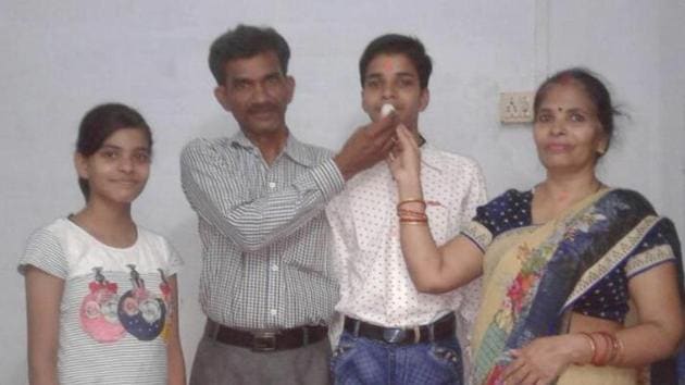 Shivam Asthana, a student of St Anjani’s Public School, Rajajipuram, Lucknow, has scored a 9 CGPA. His father, an accounts man of modest means, has had to struggle to finance his children’s education (Sourced) Shivam Asthana, a student of St Anjani’s Public School, Rajajipuram, Lucknow, has scored a 9 CGPA. His father, an accounts man of modest means, has had to struggle to finance his children’s education (Sourced)