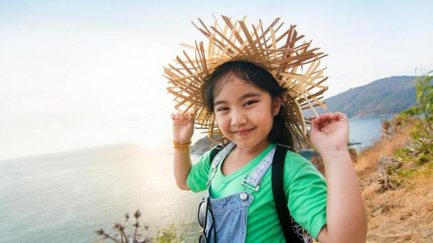 Try and make sure your child plays in the shade. Keep her hair covered when outdoors.(Shutterstock)