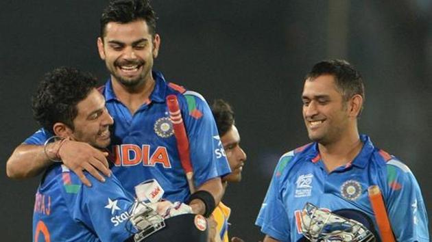 Yuvraj Singh, Virat Kohli and MS Dhoni are three crucial players for India against Pakistan in the ICC Champions Trophy 2017 clash. (AFP) Yuvraj Singh, Virat Kohli and MS Dhoni are three crucial players for India against Pakistan in the ICC Champions Trophy 2017 clash. (AFP)
