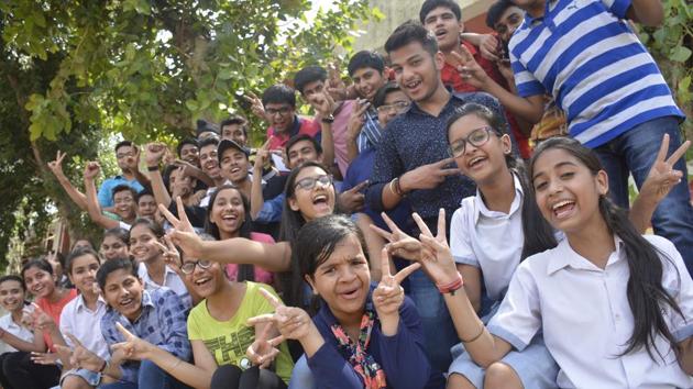 Students from many schools in the city got high CGPA scores. (Sakib Ali/HT Photo) Students from many schools in the city got high CGPA scores. (Sakib Ali/HT Photo)