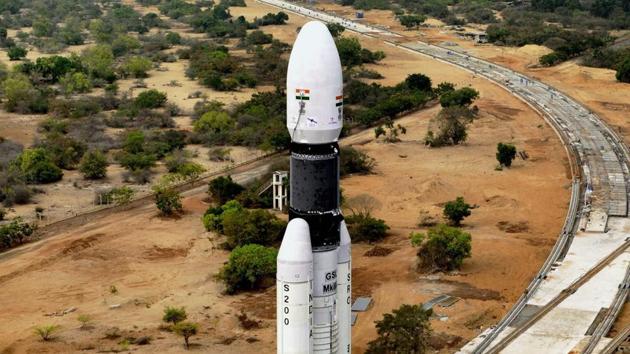 Panoramic view of GSLV-Mk III-D1 scheduled to be launched on June 5. (PTI Photo) Panoramic view of GSLV-Mk III-D1 scheduled to be launched on June 5. (PTI Photo)