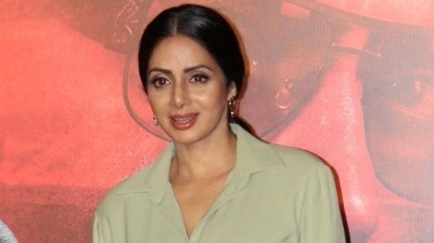 Sridevi during the trailer launch of her film Mom in Mumbai, on June 3. (IANS) Sridevi during the trailer launch of her film Mom in Mumbai, on June 3. (IANS)