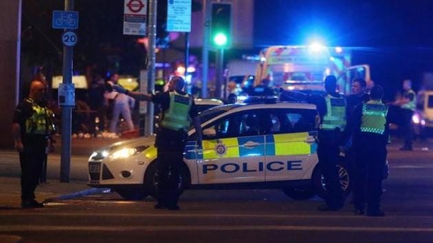 Police attend to an incident near London Bridge in London, Britain, June 3, 2017. (Reuters Photo) Police attend to an incident near London Bridge in London, Britain, June 3, 2017. (Reuters Photo)