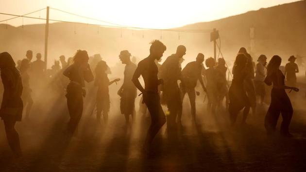 People take part in the Midburn, the Israeli version of Nevada's Burning Man festival, at southern Israel. (Ronen Zvulun / REUTERS) People take part in the Midburn, the Israeli version of Nevada's Burning Man festival, at southern Israel. (Ronen Zvulun / REUTERS)