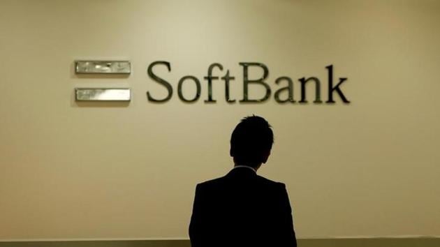 A man looks at the logo of SoftBank Group Corp at the company's headquarters in Tokyo. (Reuters file photo) A man looks at the logo of SoftBank Group Corp at the company's headquarters in Tokyo. (Reuters file photo)