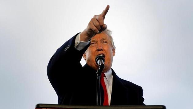 Donald Trump attends a campaign event in Wilmington, Ohio, U.S. November 4, 2016. (Reuters) Donald Trump attends a campaign event in Wilmington, Ohio, U.S. November 4, 2016. (Reuters)