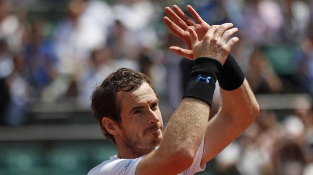 Andy Murray has paid tribute to the victims of the Manchester and London attacks following his win in the 2017 French Open which helped him reach the quarter-finals.(AP)