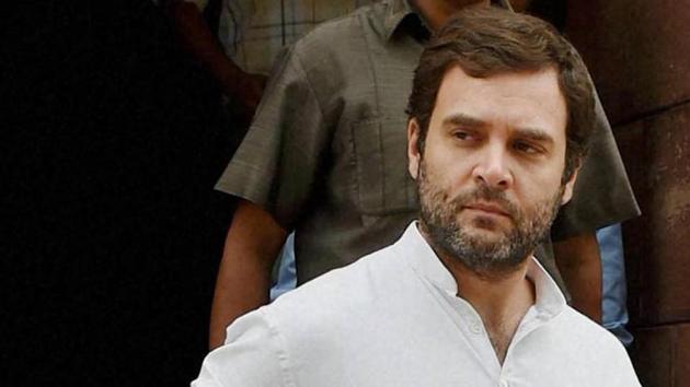 Congress vice-president Rahul Gandhi.(PTI File Photo)