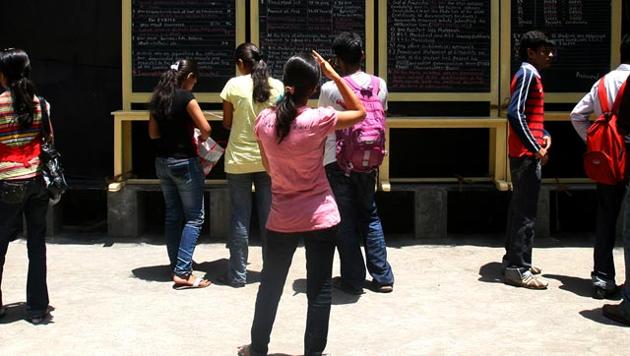 SSC students have had to endure a long wait for their results delaying their plans for higher studies. (HT photo) SSC students have had to endure a long wait for their results delaying their plans for higher studies. (HT photo)